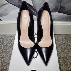 Aldo Black Pumps Cassedy Women's Size 7 US